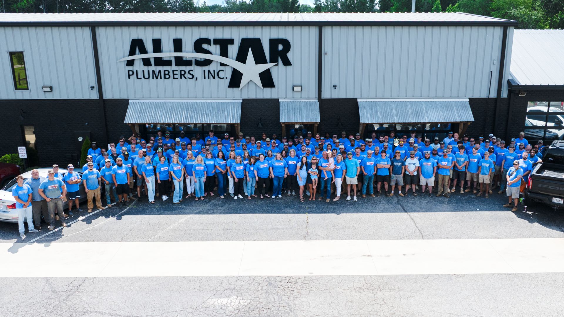 a picture of the AllStar Plumbers team